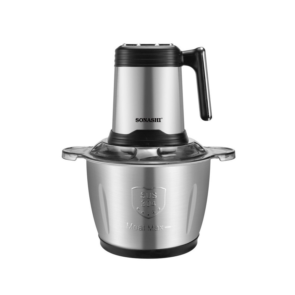 Sonashi 3L Quad Blade Stainless Steel Chopper 500W