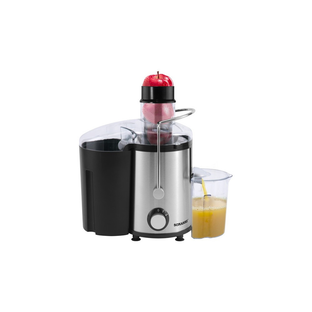 Sonashi Powerful Juice Extractor 800 W, Silver/Black