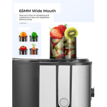Sonashi Powerful Juice Extractor 400 W, Silver/Black
