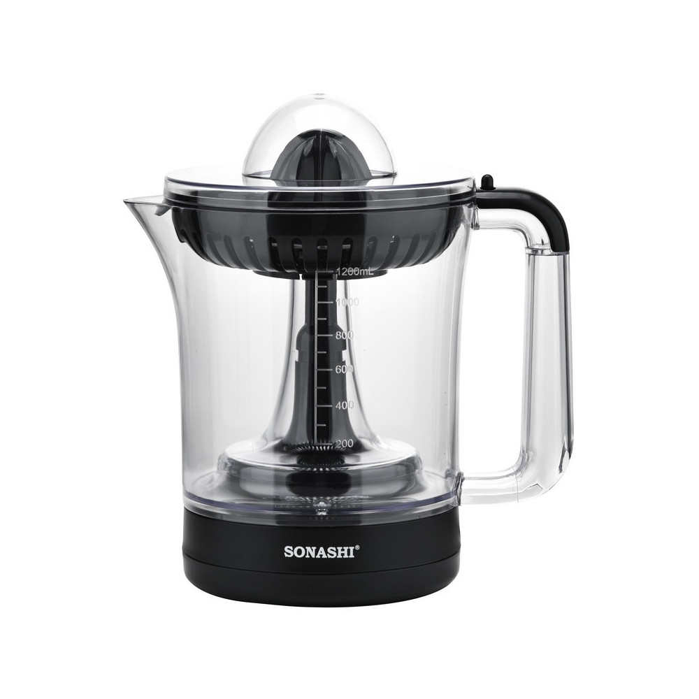 Sonashi 40W Citrus Juicer 1.2 Litre, Black