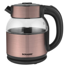 Sonashi 1.8L Glass Kettle 1500W