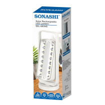 Sonashi Solar Rechargeable LED Lantern, White