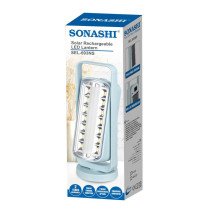 Sonashi Solar Rechargeable LED Lantern, Blue