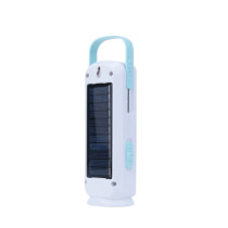 Sonashi Solar Rechargeable LED Lantern, Blue, SEL-714S