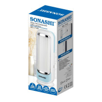 Sonashi Solar Rechargeable LED Lantern, Blue, SEL-714S