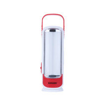 Sonashi Solar Rechargeable LED Lantern, Red