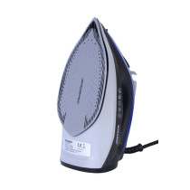 Sonashi Steam Iron With Ceramic Soleplate 2200W (Black-Blue)