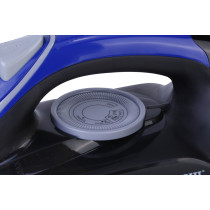 Sonashi Steam Iron With Ceramic Soleplate 2200W (Black-Blue)