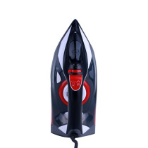 Sonashi Steam Iron With Ceramic Soleplate 2800W, Red-Black