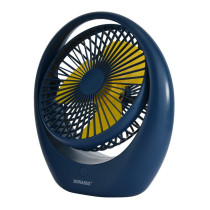 Sonashi 6 Inch Rechargeable Fan, Blue
