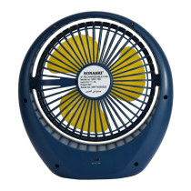 Sonashi 6 Inch Rechargeable Fan, Blue