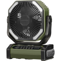 Sonashi 8 Inch Rechargeable Fan, Green