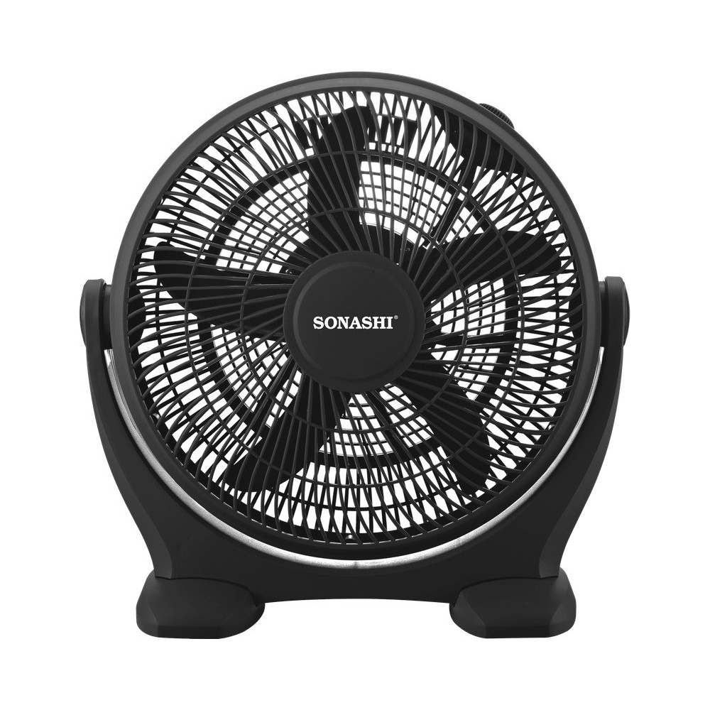 Sonashi 14 Inch Box Fan, Black