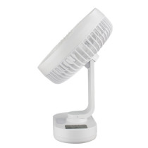 Sonashi 8 Inch Rechargeable Fan (White)