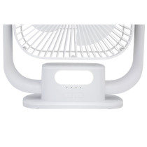 Sonashi 8 Inch Rechargeable Fan, White