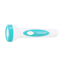 Sonashi Rechargeable LED Torch, Blue/White