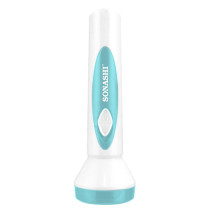 Sonashi Rechargeable LED Torch, Blue/White