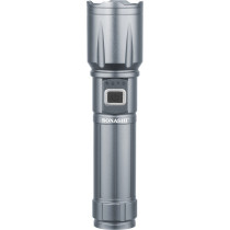 Sonashi Rechargeable LED Torch, SLT-602, Grey