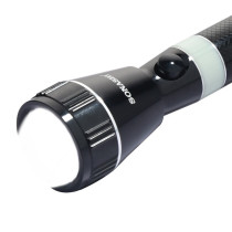 Sonashi Rechargeable LED Torch, SLT-681, Black