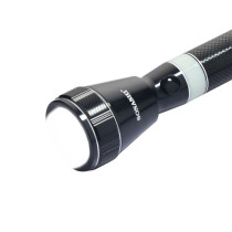 Sonashi Rechargeable LED Torch, SLT-682, Black