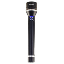 Sonashi Rechargeable LED Torch, 3 Pieces, Black