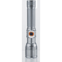 Sonashi Rechargeable LED Torch With Zoom Function, 2 Pieces