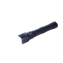 Sonashi Rechargeable LED Torch With Zoom Function, 2 Pieces, Black