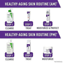 CeraVe Skin Renewing Night Cream Niacinamide, Peptide Complex, and Hyaluronic Acid Moisturizer for Face 1.7 Ounce