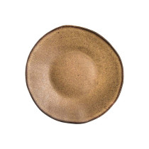 Stylepoint Q Authentic Stone Brown Plate, 21 Cm