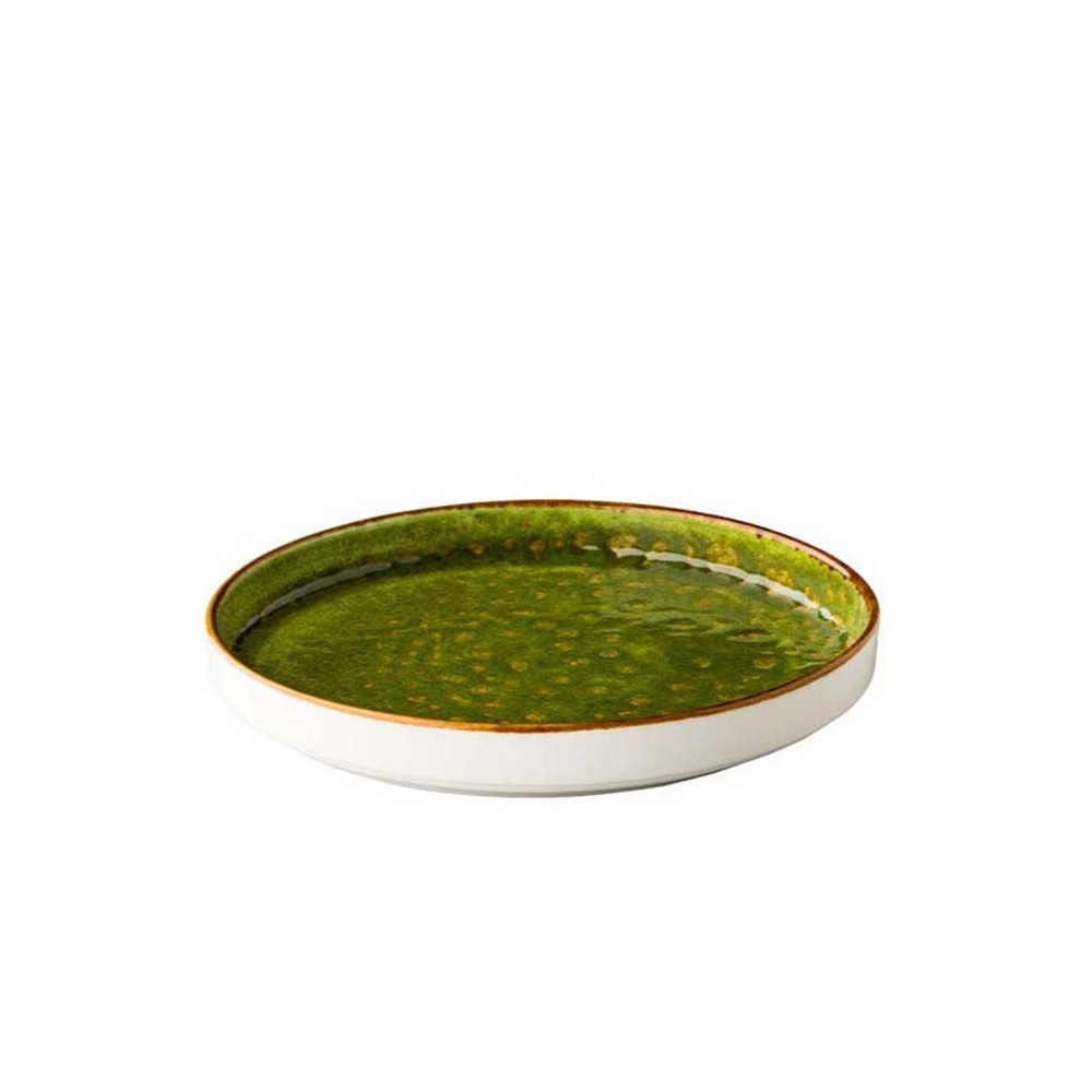 Stylepoint Jersey Plate Raised Edge Stackable Green, 20.5 Cm