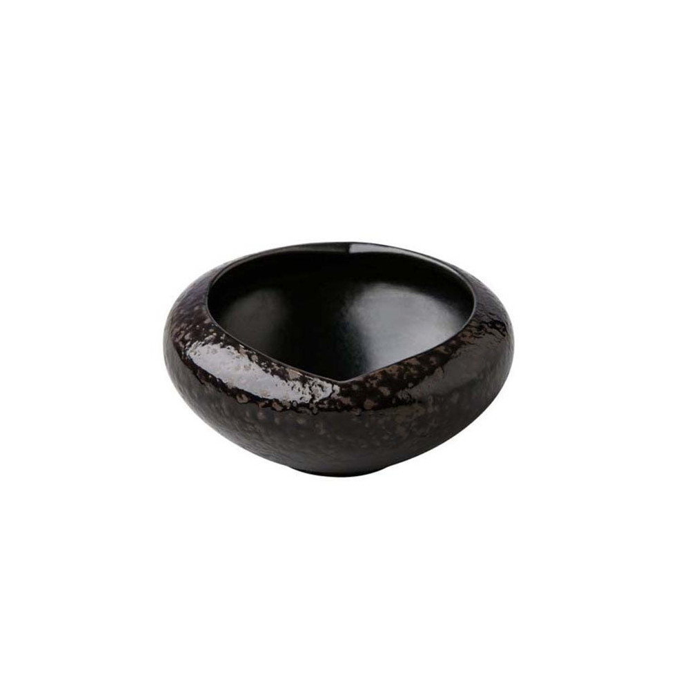 Stylepoint Curved Dipper Black Satin/Stone, 6.5 X 2.7Cm