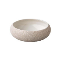 Stylepoint Curved Bowl Vulcanic, White, 19.5 X 6.7 Cm