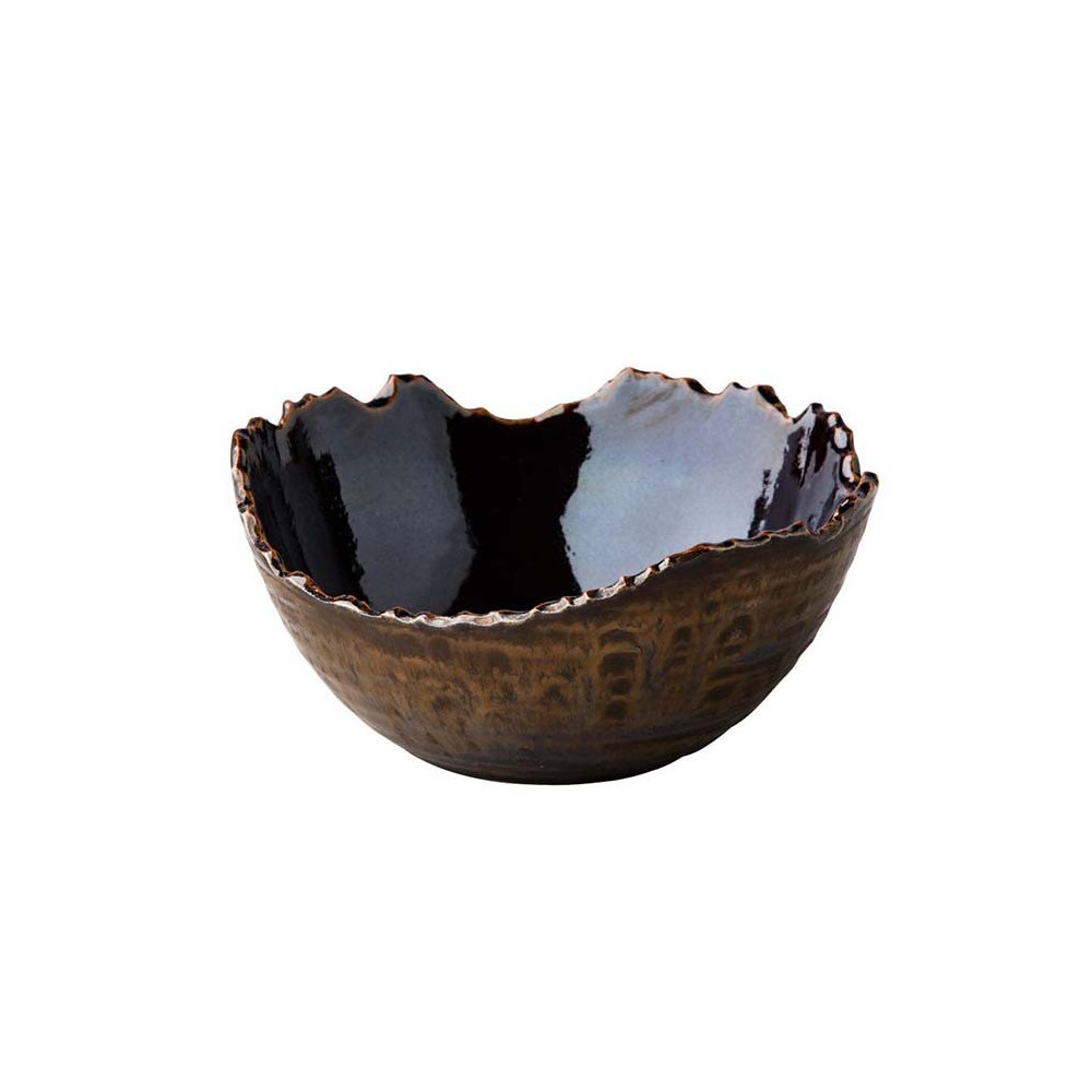 Stylepoint Cracked Bowl Metallic Gold, 16.5 X 7.5 Cm