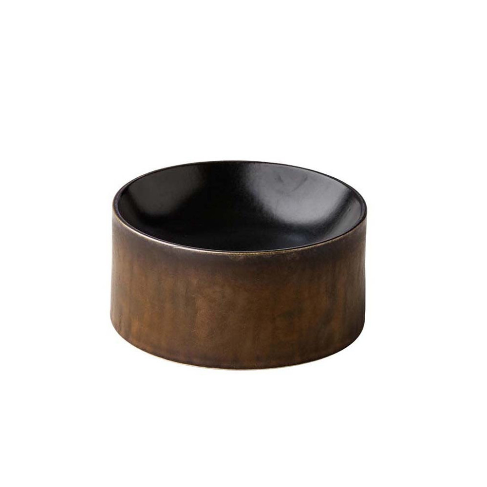 Stylepoint Tower Plate Black Satin/Gold, 16 X 7.8 Cm