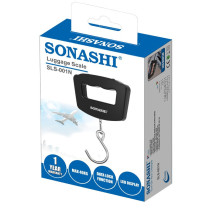 Sonashi Luggage Scale, Black/Silver
