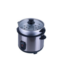 Sonashi 1.5 Litre Rice Cooker With Steamer, Silver