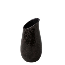 Stylepoint Vase Black Satin/Stone , 14 Cm