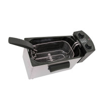 Sonashi 3 Litre Deep Fryer, Silver/Black