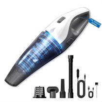 Sonashi Rechargeable Vacuum Cleaner 60 W, White/Grey