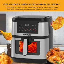 Sonashi 9.5 Litre Digital Air Fryer 1800W