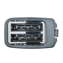 Sonashi 2 Slice Bread Toaster, Grey
