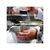 Eurochef Mixing, Whipping, Storing Bowl, Flat Bottom, Stainless Sleel