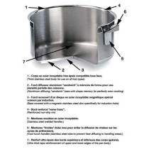 Eurochef Professional Frying Pan, 24Cm, Suitable For Oven And Induction