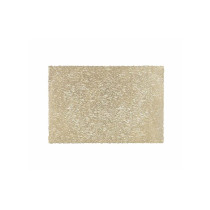 Zic Zac Placemat Leather, Metallic Gold