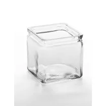 Amc Square Glass Jars 709.8 Ml