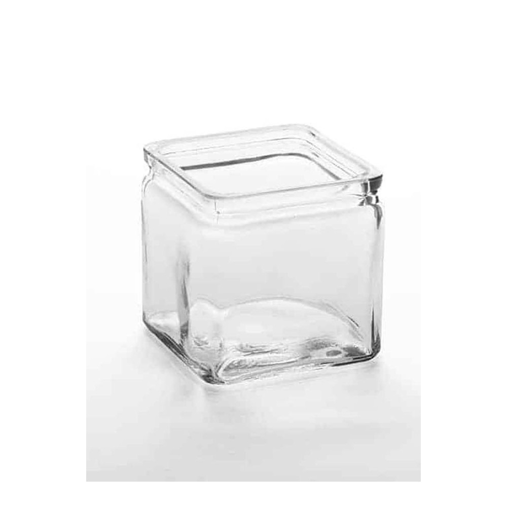 Amc Square Glass Jars 709.8 Ml