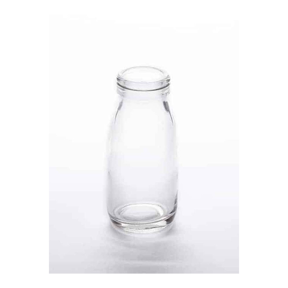 Amc Glass Milk Bottle, 177.44Ml