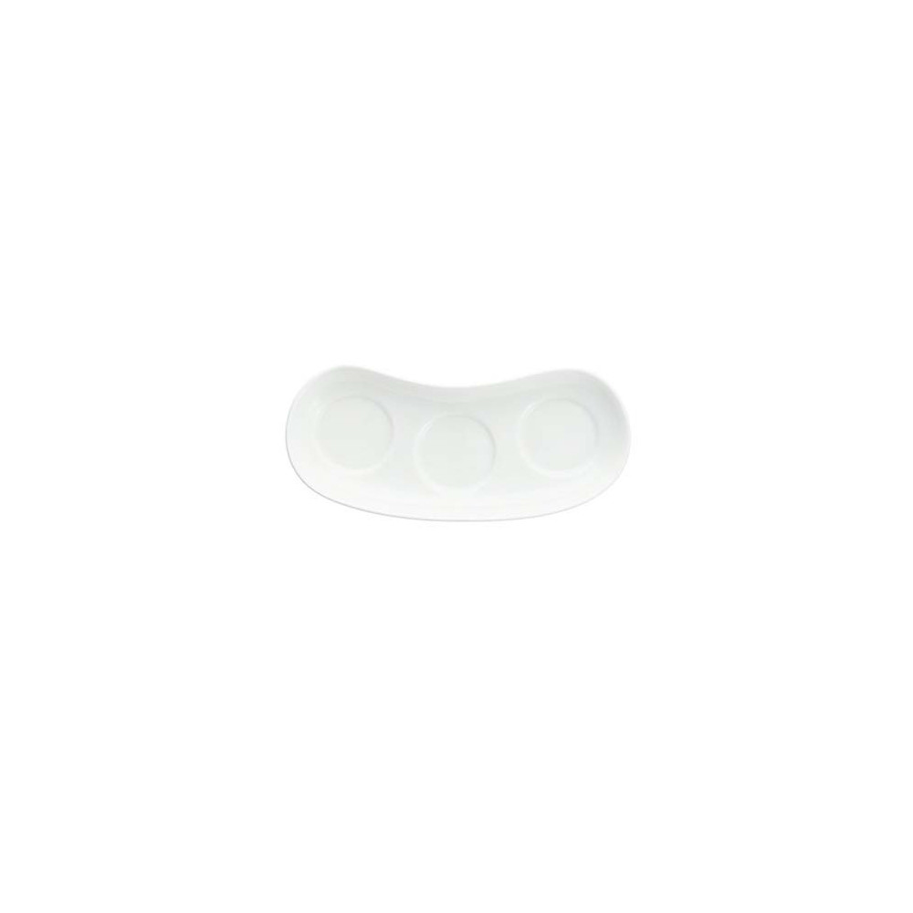 Fortessa Half Moon Shape 3-Compt, Underliner