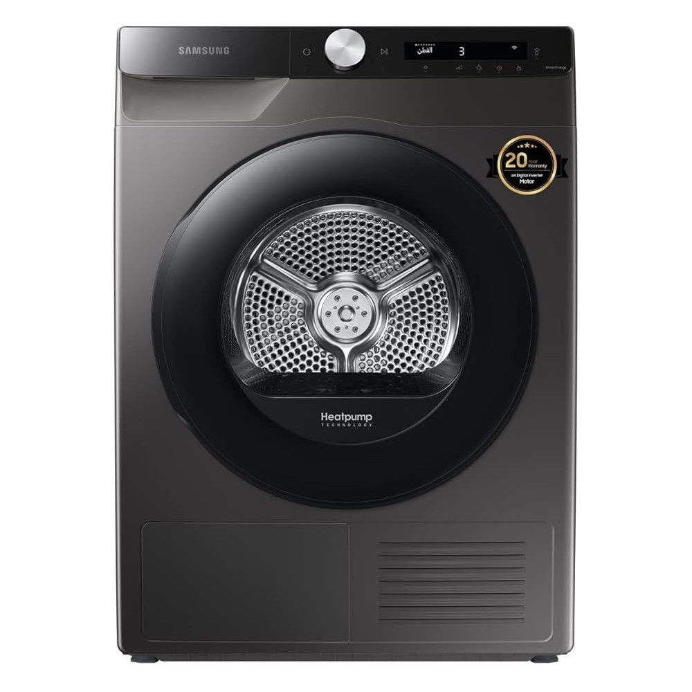 Samsung 8Kg Dryer With Ai Control, Reversible Door And Wrinkle Prevent, DV80T5220AX/GU