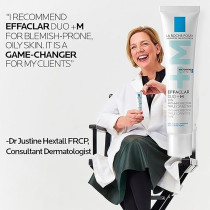 La Roche-Posay Effaclar Duo+M Anti-Blemish Corrective Gel Moisturiser For Oily, Blemish-Prone Skin 40ml